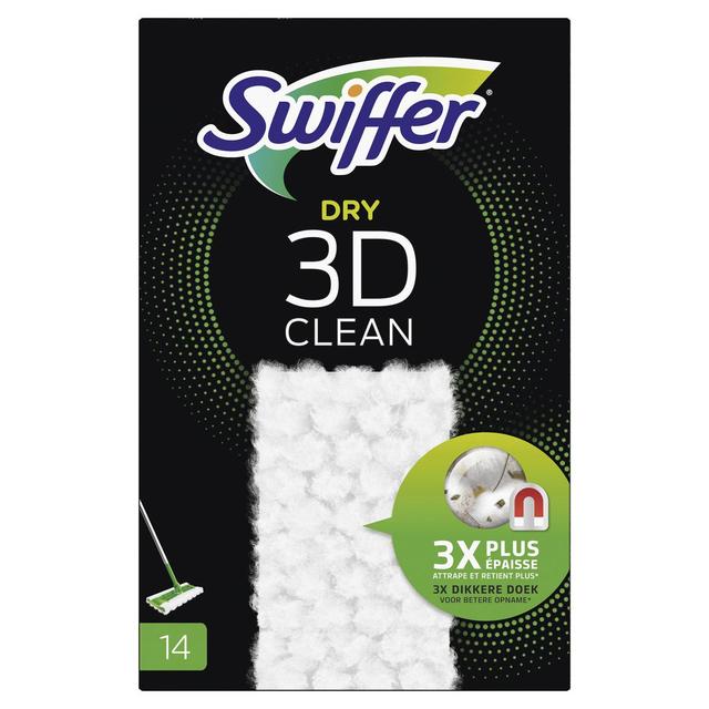 8006540001257 - Swiffer - Lingettes sèches Swiffer 3D Clean