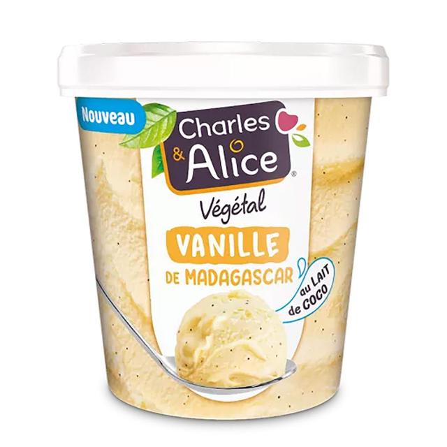 3297760082057 - Charles et Alice - Glace vegan vanille et lait de coco allégé