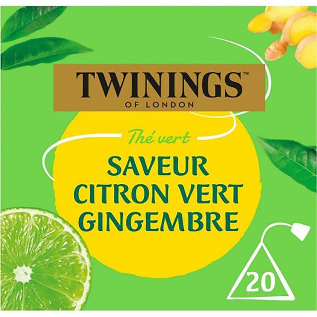 5055953903057 - Twinings - Thé vert Citron Vert Gingmbre