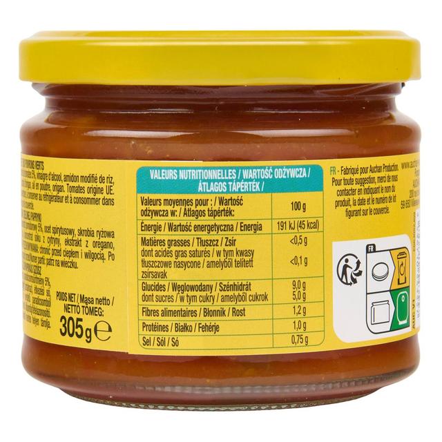 3596710543557 - Auchan - Sauce Salsa mexicaine medium à dipper