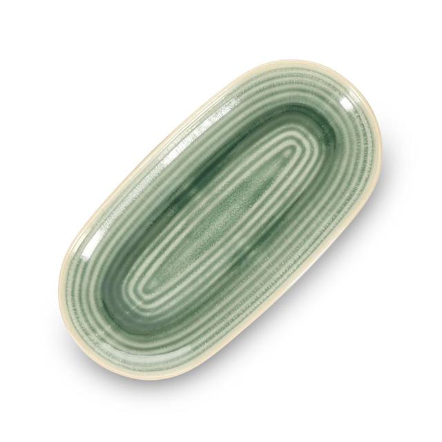 5410595773657 - Collection Caméo - Plat à servir 23x12cm vert Cameo