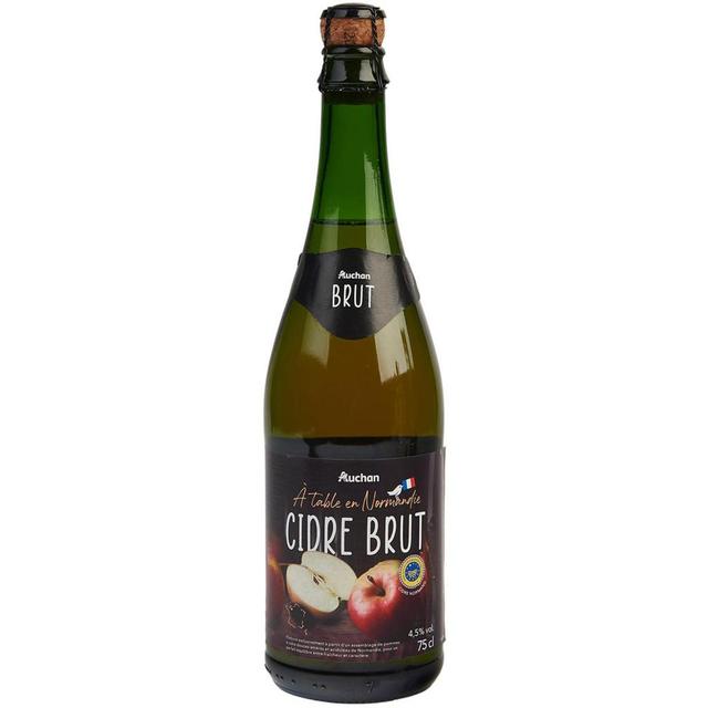 3596710494057 - Auchan Terroir - Cidre brut terroir IGP Normandie 4.5°