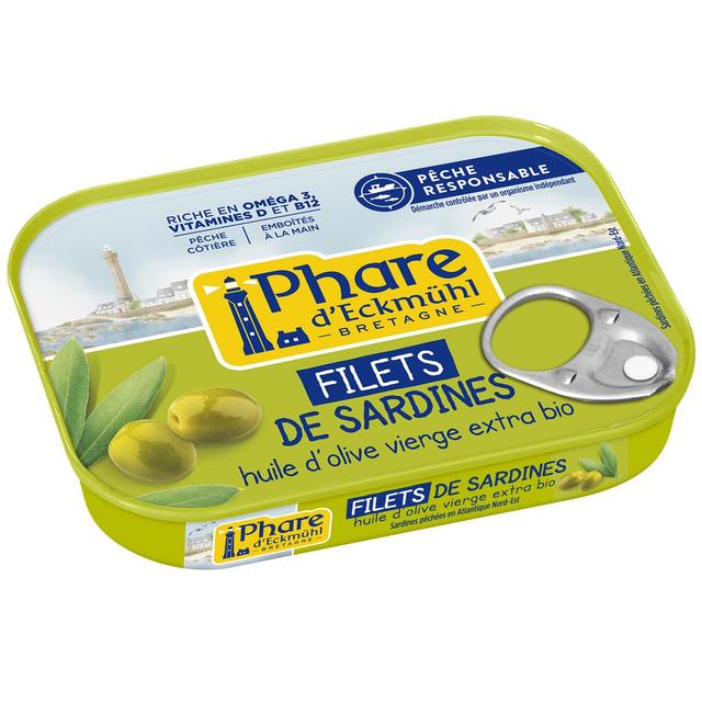 3263670015157 - Phare d'Eckmuhl - Filets de Sardine à l'Huile d'Olive extra Bio