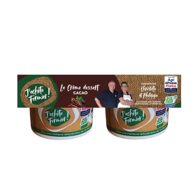 3770015715257 - J'achète Fermier - Crème Dessert au Cacao