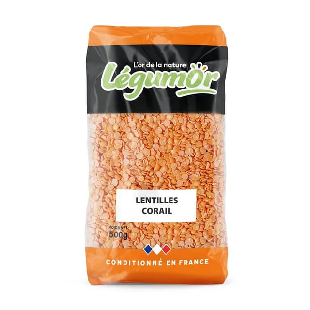 3276650025657 - Légumor - Lentilles Corail sèches