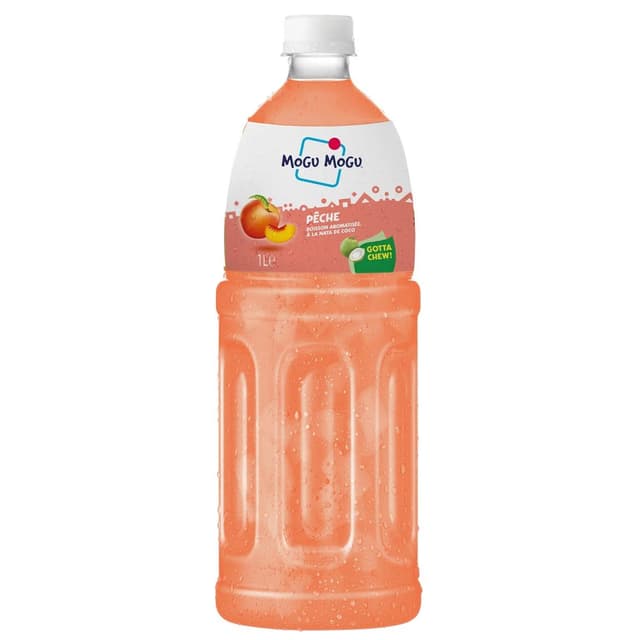 8850389116357 - Mogu Mogu - Boisson aromatisée pêche et nata de coco