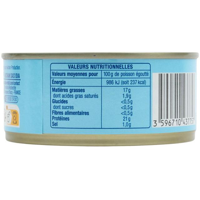 3596710437757 - Auchan - Miettes de thon à l'huile de tournesol