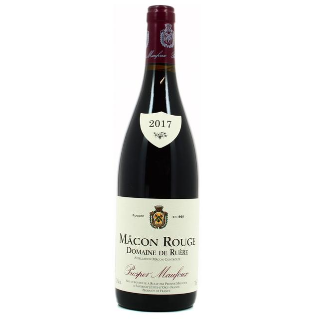 3491330007857 - Macon Villages Rouge AOC - Maison Prosper Maufoux, Domaine de Ruère