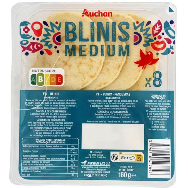 3596710427857 - Auchan - Blinis Médium