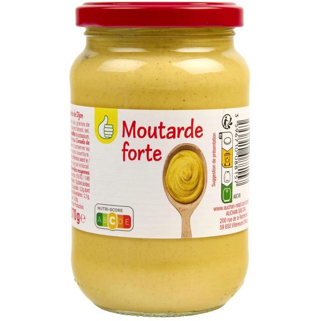 3596710088157 - Pouce - Moutarde de Dijon Forte au vinaigre