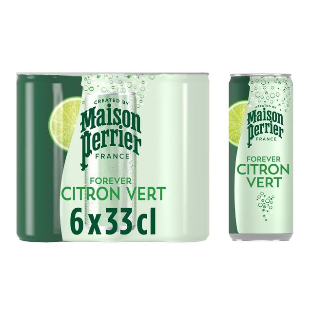 8445291038257 - Maison Perrier Forever - Boisson Gazeuse Aromatisée Citron Vert