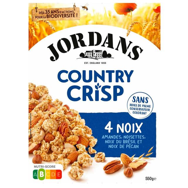 5010477348357 - Jordans - Céréales Muesli aux 4 noix Country Crisp