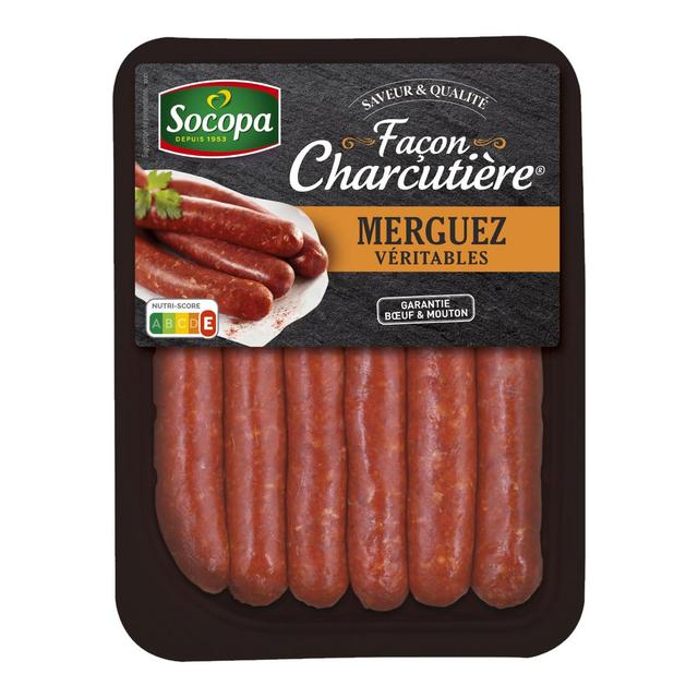 3039050649157 - Socopa - Merguez Véritables Façon Charcutière