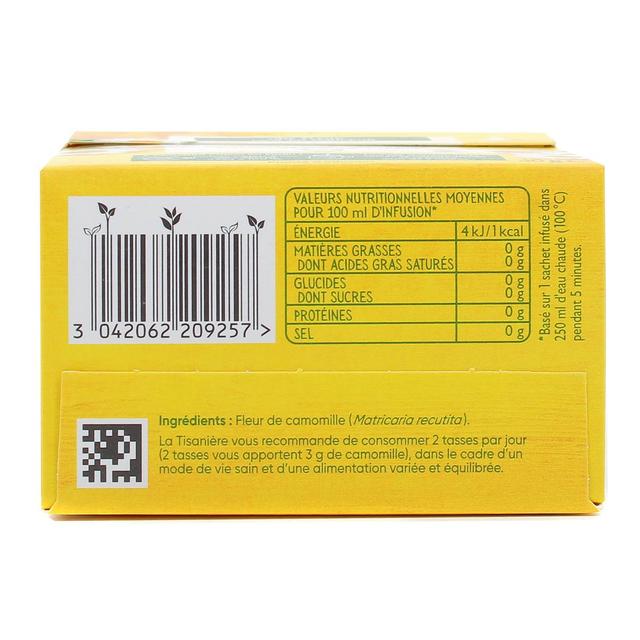 3042062209257 - La Tisanière - Infusion fleur de camomille