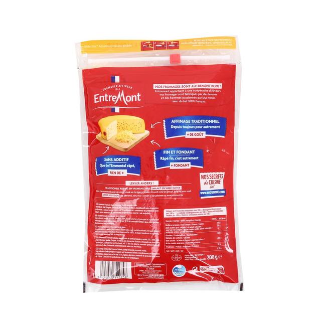 3123930711758 - Entremont - Emmental râpé extra fin