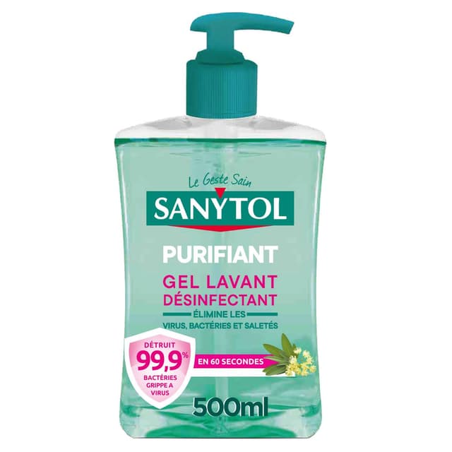 3045206501958 - Sanytol - Gel Lavant main Désinfectant Purifiant