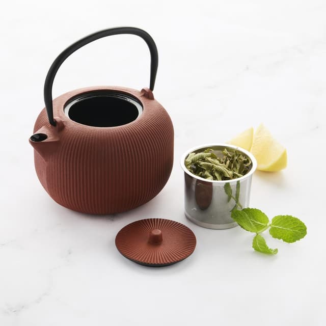 5404035732458 - Point virgule - Théière en fonte 1L Burnt Orange