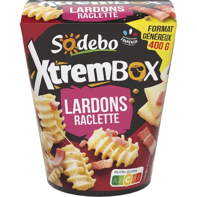 3242272262558 - Sodebo - Xtrem Box Lardon Raclette