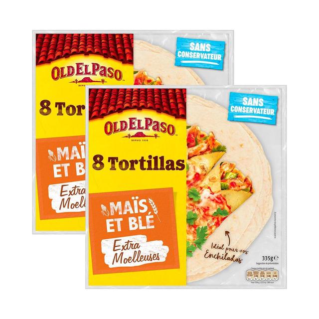 2050000393358 - Old el Paso - 8 Galettes tortillas maïs et blé