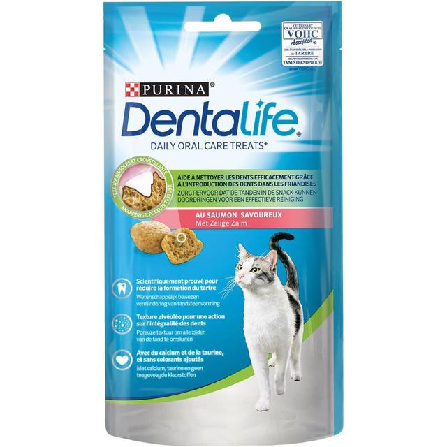 7613036724258 - Purina - Dentalife - Friandises Bucco-Dentaire Saumon pour chat adulte