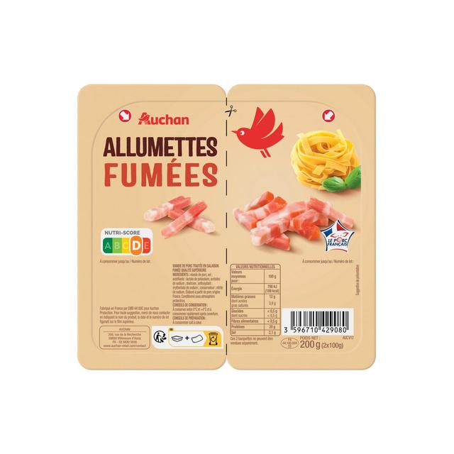 3596710494958 - Auchan - Allumettes Fumées