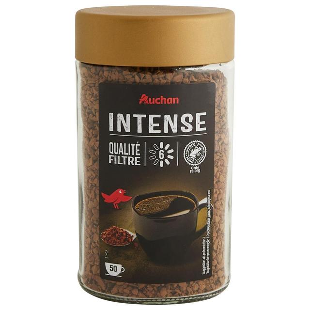 3245678115558 - Auchan - Café soluble intense lyophilisé