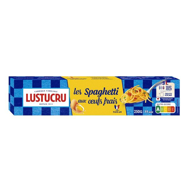 3660861025658 - Lustucru - Pâtes Spaghetti Longs aux Oeufs Frais