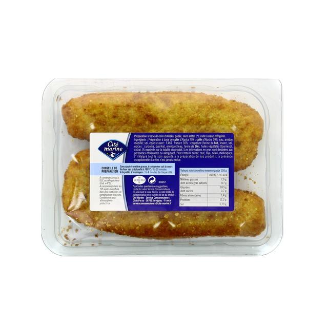 3492500026258 - Cité Marine - Filet de Colin Pané