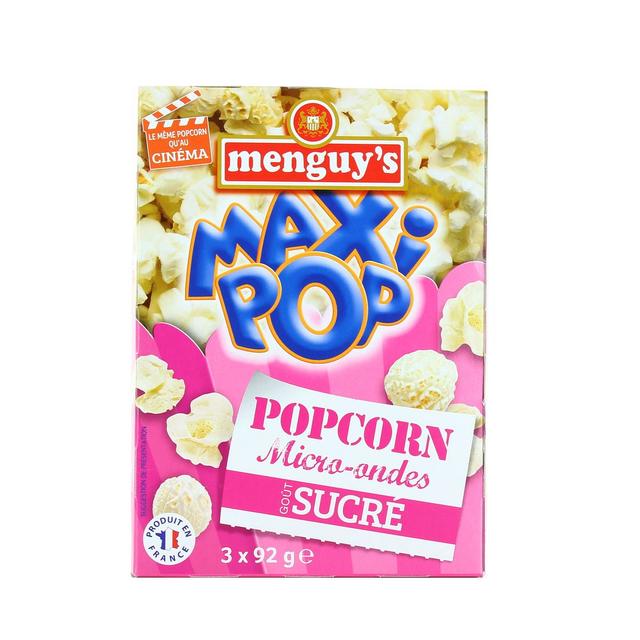 3327271906358 - Menguy's - Pop corn pour micro-ondes sucré
