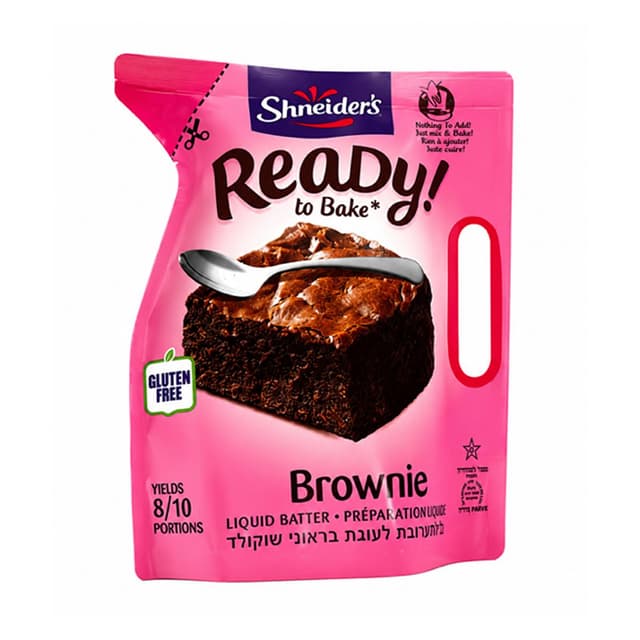0838948006958 - Shneider's - Préparation brownie sans gluten