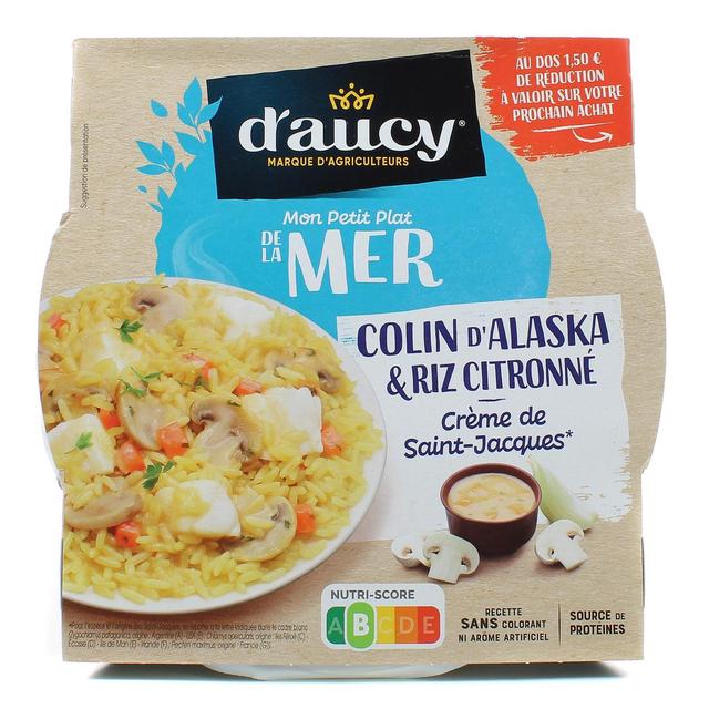 3017800237458 - D'aucy - Colin d'alaska à la creme de Saint Jacques