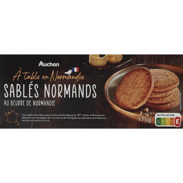 3596710388158 - Auchan Terroir - Biscuits sablés normands au beurre de Normandie