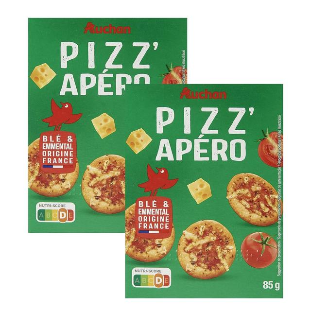 2050000408458 - Auchan - Crackers Pizz'apéro