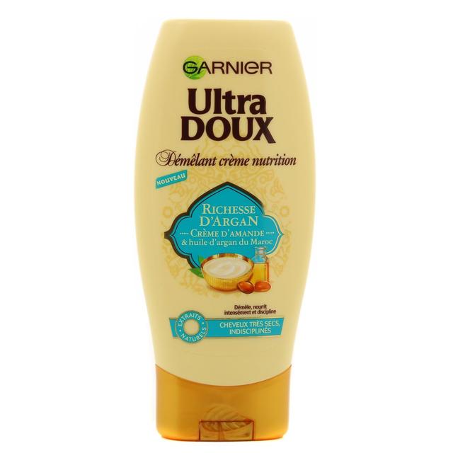 3600542118958 - Garnier - Ultra Doux - Démêlant crème nutrition cheveux très secs, indisciplinés richesse d'Argan