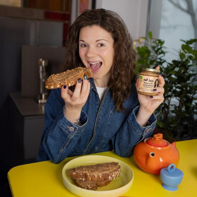 4260744959958 - NU3 - Beurre de cacahuète caramélisée bio - Juju Fitcats