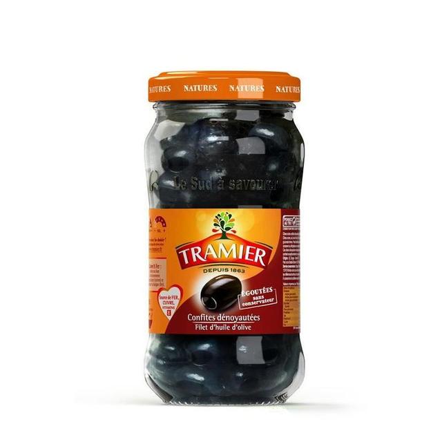 3017230000059 - Tramier - Olives noires confites dénoyautées et filet d'huile d'olive