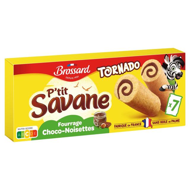3660140960359 - Savane - Gâteau roulé fourré chocolat noisettes x7