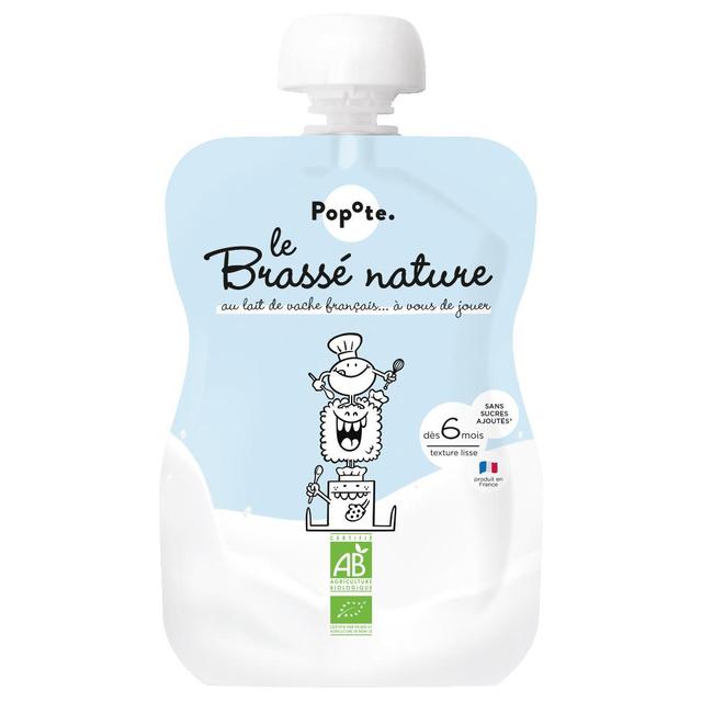 3760262841359 - Popote - Brassé Nature Gourde Bébé Bio Dès 6 mois