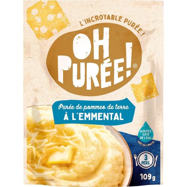 0029700721459 - Oh Purée ! - Purée de pommes de terre à l'emmental