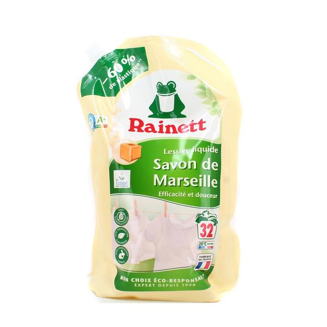 4009175962959 - Rainett - Lessive liquide Savon de Marseille Eco-Recharge