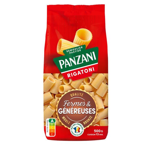 3038359913259 - Panzani - Pâtes Rigatoni Ferme et Généreuse Premium