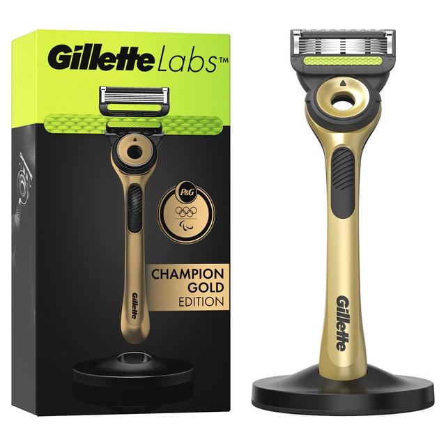8700216104159 - Gillette Labs - Coffret Rasoir Pour Homme Avec Barre Exfoliante + 1 Recharge