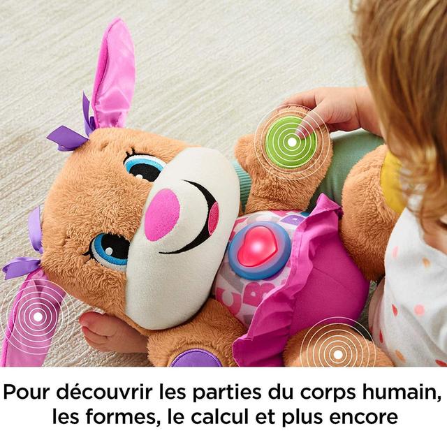 0887961614459 - Fisher-Price - Peluche interactive Sis Eveil progressif
