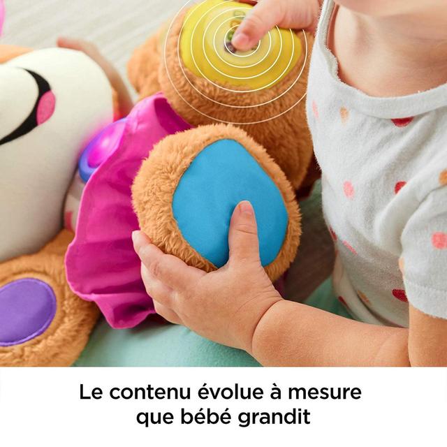 0887961614459 - Fisher-Price - Peluche interactive Sis Eveil progressif