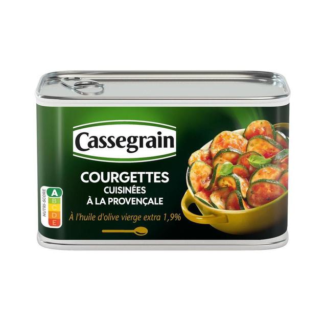 3083681094459 - Cassegrain - Courgettes cuisinées à la provençale
