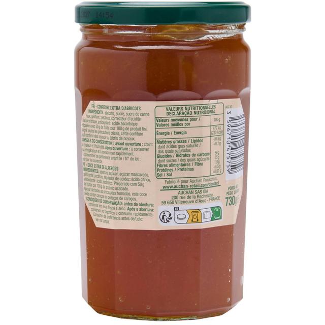 3596710475759 - Auchan - Confiture extra d'Abricots