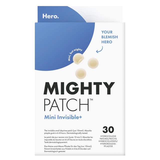 5010724005859 - Hero - Patchs Mini Invisible Hydrocolloïde pour Boutons