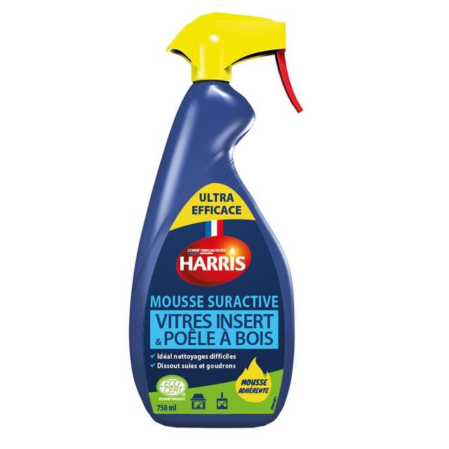 3383482306059 - Harris - Mousse vitre insert & poêles à bois