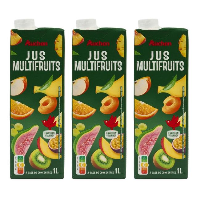 2050000406959 - Auchan - Jus multifruits à base de concentré
