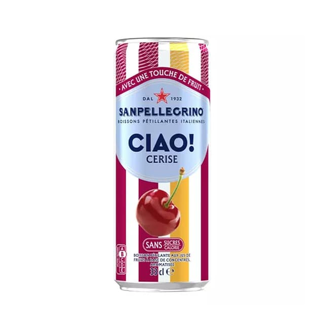 8002270406959 - San Pellegrino - Boisson gazeuse aromatisée cerise